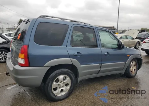 2001 Mazda Tribute Lx z USA, uszkodzony, nr VIN 4F2CU08111KM23528